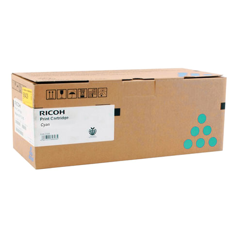 Тонер-картридж RICOH (407641) Ricoh SP C340DN/C342DN, голубой, ресурс 2300 стр., оригинальный